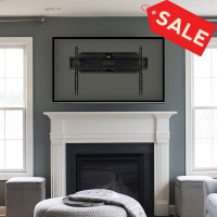 Flash Furniture RA-MP006-GG FLASH MOUNT Full Motion TV Wall Mount - Built-In Level - Max VESA Size 600 x 400mm - Fit most TV's 40